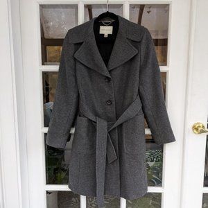 Banana Republic Gray Wool Coat M